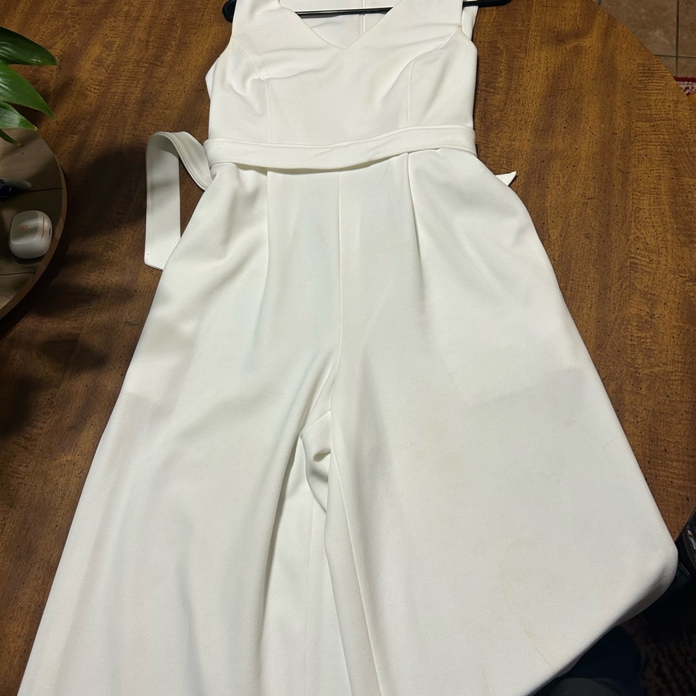 Calvin Klein Ivory Jumpsuit